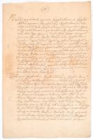 1739 Adásvételi szerződés Nádasy János, és a Csergheö család tagjai között