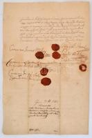 1739 Adásvételi szerződés Nádasy János, és a Csergheö család tagjai között