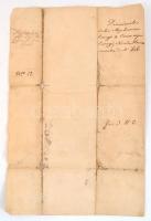 1676 Vagyonfelosztási szerződés Csergő István és Csergő Éva nyitrai lakosok között. Magyar nyelven, ...