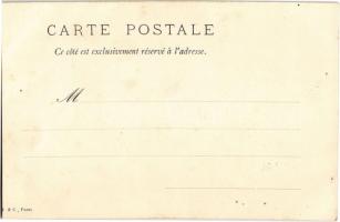 La Parisienne du Moulin Rouge. French art postcard s: Chamouin (fl)