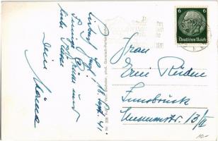 1941 Garmisch-Partenkirchen, Bayr. Zugspitzbahn / Bavarian Zugspitze Railway, rack railway. Nr. 208....