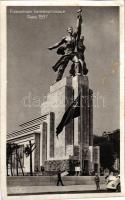 1937 Paris, Exposition Internationale, pavillon de LU.R.S.S. / International Exhibition, pavilion of the Soviet Union USSR (cut)