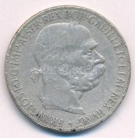 Ausztria 1900. 5K Ag Ferenc József T:2-,3 ph. Austria 1900. 5 Corona Ag Franz Joseph C:VF,F edge error Krause KM#2807