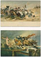 20 db jó minőségű Stengel festménylap jobbakkal