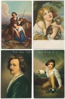 20 db jó minőségű Stengel festménylap jobbakkal