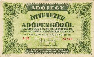 1945-46. 110db vegyes infla pengős tétel T:II+,II,III,IV (csak néhány)