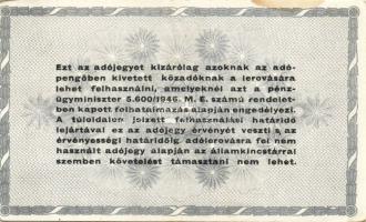 1945-46. 110db vegyes infla pengős tétel T:II+,II,III,IV (csak néhány)