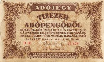 1945-46. 110db vegyes infla pengős tétel T:II+,II,III,IV (csak néhány)