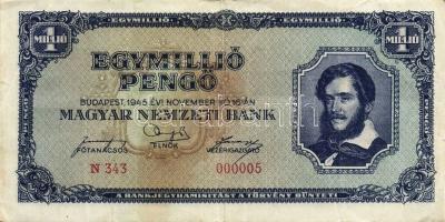 1945-46. 110db vegyes infla pengős tétel T:II+,II,III,IV (csak néhány)