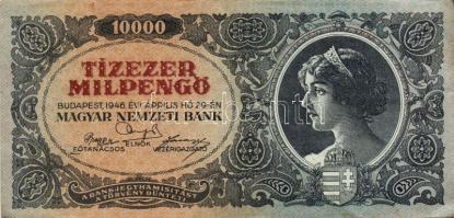 1945-46. 110db vegyes infla pengős tétel T:II+,II,III,IV (csak néhány)