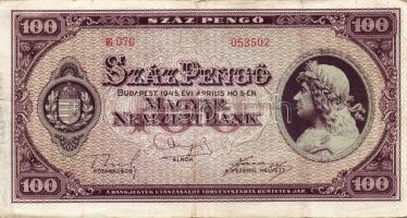 1945-46. 110db vegyes infla pengős tétel T:II+,II,III,IV (csak néhány)