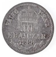 1888KB 10kr Ag "I-K-A-CS,VP" Körmöcbánya T:2-
Hungary 1888KB 10 Krajcár Ag "I-K-A-CS...