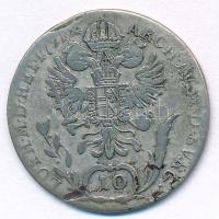 1791B 10kr Ag "II. Lipót" (3,66g) T:3
Hungary 1791B 10 Kreuzer Ag "Leopold II" ...