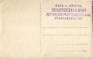 Emilienheim / WWI Austro-Hungarian K.u.K. military, soldier in winter. photo + "KAIS. u. KÖNIGL...