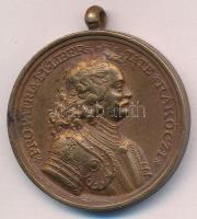1938. Felvidéki Emlékérem - II. Rákóczi Ferenc Br emlékérem mellszalag nélkül T:2  Hungary 1938. Commemorative Medal for the Liberation of Upper Hungary bronze medal without ribbon C:XF NMK 427.