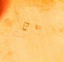 14 K arany (Au) Doxa zsebóra. Lejáró plexi, hiányzó korona. Jelzett, d: 47 mm bruttó 68,42 g