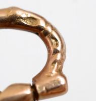 14 K arany (Au) Doxa zsebóra. Lejáró plexi, hiányzó korona. Jelzett, d: 47 mm bruttó 68,42 g