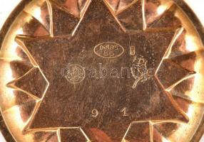 14 K arany (Au) dupla arany fedelű női zsebóra. hiányzó üveg, szétjött tok, javításra szorul. Jelzet...