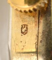 14 K arany (Au) Doxa női karóra 14 K arany szíjjal. Jelzett, működőképes. 70x34 mm, bruttó 20,82 g