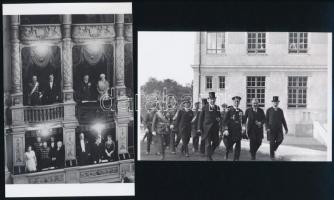 1940 előtt készült felvételek Horthy Miklósról, 4 db fotó mai nagyításban, 10x15 cm