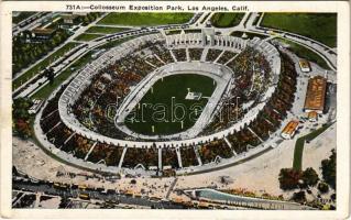 1932 Los Angeles (California), Colosseum Exposition Park, Coliseum sports stadium. Published by Kashower Co. (EK)