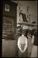 cca 1949 Vasutas iskola gyerekeknek (felkészítés az úttörővasút irányítására), Kotnyek Antal (1921-1...