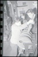 cca 1949 Vasutas iskola gyerekeknek (felkészítés az úttörővasút irányítására), Kotnyek Antal (1921-1...