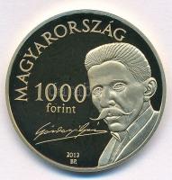 2013. 1000Ft Cu-Ni-Zn "Egri csillagok" MNB prospektussal T:PP