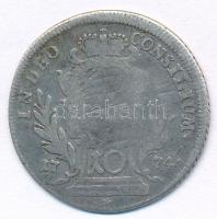 Német Államok / Bajorország 1774. 10kr Ag "III. Miksa" T:3
German States / Bavaria 1774. ...