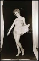 cca 1976 Több modell közreműködésével készült, szolidan erotikus felvételek, 13 db vintage NEGATÍV, ...