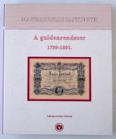 Adamovszky István: Magyarország Bankjegyei 4. - A guldenrendszer 1759-1891. Színes bankjegy katalógus, nagyalakú négygyűrűs mappában. Újszerű állapotban