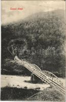 1913 Halmágycsúcs, Varfurile; Csucsi vasúti alagút és híd / railway tunnel and bridge