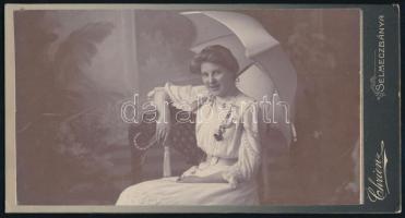 cca 1880 és 1907-ben Selmecbányán készült, 2 db vintage fotó; a tájat és a várost bemutató mozaik fo...