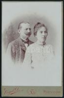 cca1910 Rozsnyó, Vogel D. fényképész műtermében készült vintage fotó, 16,3x10,4 cm