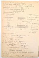 cca 1903 M. Kir. Államvasutak Garamberzence-Lévai H.É. vasút 2 terve: 
Az 573 szelvénybenfekvő, 200...