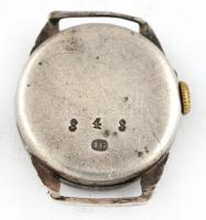 Ezüst(Ag) női óra, jelzett, nem jár, d: 2,3 cm, bruttó: 9,6 g