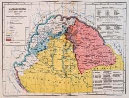 Magyarország a Linzi-béke korában 1645-48., 1:4.000.000, tervezte: Dr. Acsády Ignác, kiadja: Athenaeum Rt., 27,5×36 cm, foltos, hátulján firka