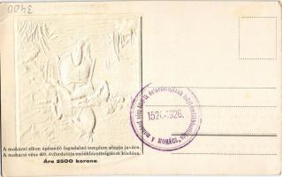 1526-1926 Mohácsi vész 400. évfordulójának emléklaplapja; Fogadalmi templom felépítéséhez segélylap ...