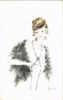 Fashion lady. Paul Heckscher Imp. 1343/1. s: Lilian
