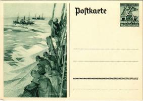 1938 Winterhilfswerk (WHW) / NSDAP German Nazi Party propaganda postcard; 6+4 Ga. s: Axster-Heudtlass