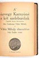 Nyugat Könyvtár, kolligátum 7 műből, nagyrészt első kiadások. :
Ady Endre: Vallomások és tanulmányo...