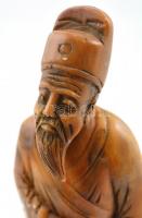 Kínai zsírkő figura, m: 20 cm