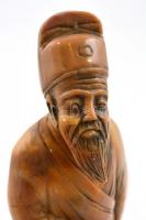 Kínai zsírkő figura, m: 20 cm