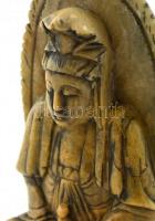 Kínai zsírkő figura, m: 12 cm