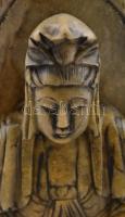 Kínai zsírkő figura, m: 12 cm