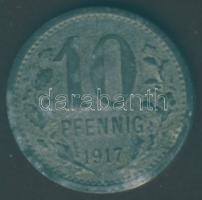 Német Birodalom/ Császárság/ Iserlohn 1917. 10Pf szükségpénz T:3