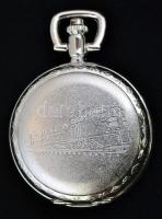 Heritage collection Charlston & Co. típusú mechanikus, gyűjtői zsebóra, vasutas eredeti dobozába...