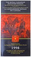 Kanada 1998. 1$ Ag "A Kanadai Lovasrendőrség 120. évfordulója" Ag érme (25,175g/0.925) + m...