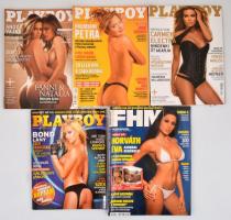 2004-2011 Playboy 4 száma, 2004. feb., 2007. jan., 2009. feb., 2011. nov.+2004 FHM 2004 áprilisi száma.