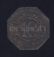 Német Birodalom/ Weimari Köztársaság/ Schwarzburg Sondenhauser d.n. 10Pf szükségpénz T:3